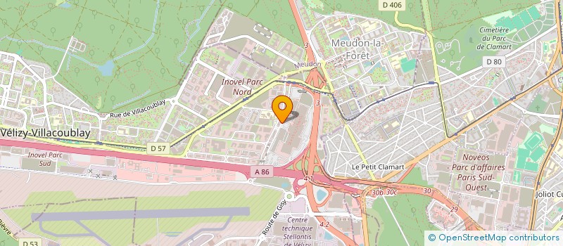 localisation de l'entreprise TEA IMMOBILIER  VELIZY-VILLACOUBLAY