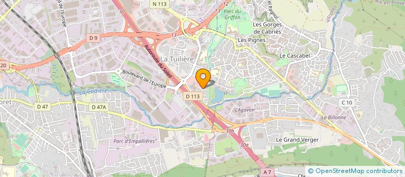 localisation de l'entreprise TEA MARSEILLE à VITROLLES