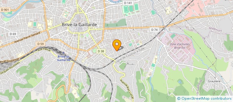 localisation de l'entreprise TEA TIME à BRIVE-LA-GAILLARDE