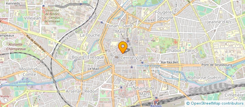 localisation de l'entreprise TEA & TY à RENNES