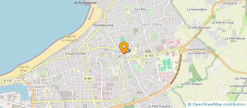 localisation de l'entreprise TEA & TY SAINT MALO à SAINT-MALO