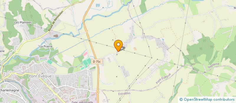 localisation de l'entreprise TEABA à PONT-EVEQUE