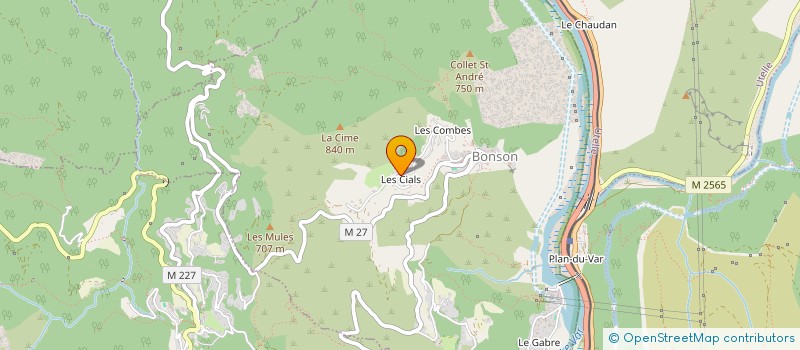 localisation de l'entreprise TEACH  BONSON