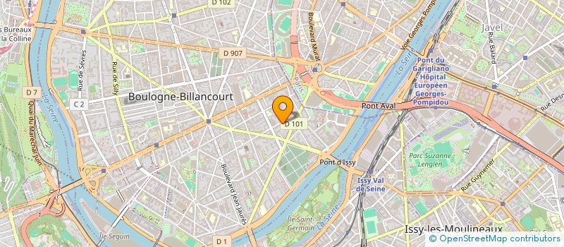 localisation de l'entreprise TEACH4AFRICA à BOULOGNE-BILLANCOURT