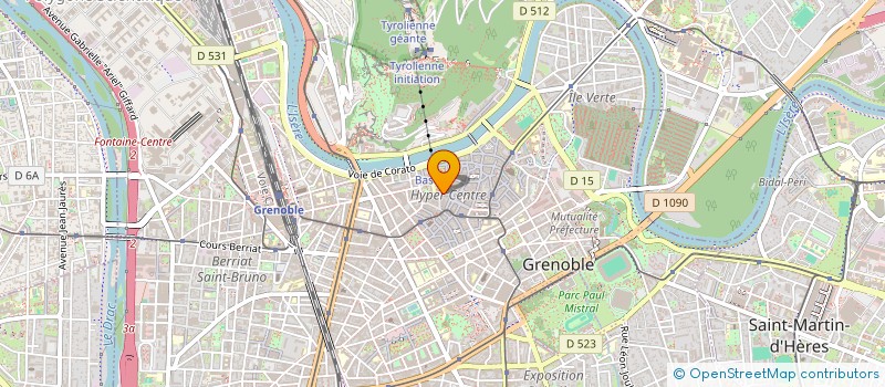 localisation de l'entreprise TEAKI FOOD AND BEVERAGE  GRENOBLE