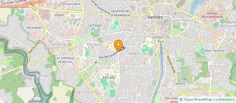 localisation de l'entreprise TEAL BOX à VANNES