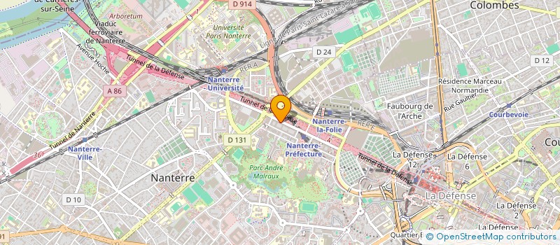 localisation de l'entreprise TEAL MOBILITY  NANTERRE