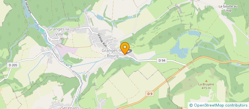 localisation de l'entreprise TEALBEAR ENGINEERING à GRANGES-LE-BOURG
