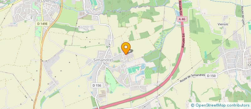 localisation de l'entreprise TEALEO  SIMANDRES