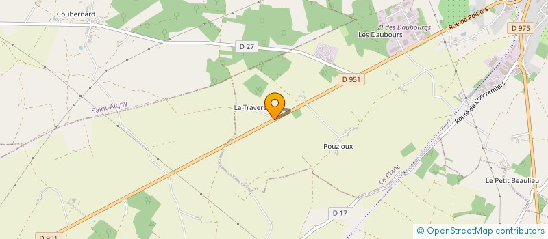 localisation de l'entreprise TEAM 2 JM à LE BLANC