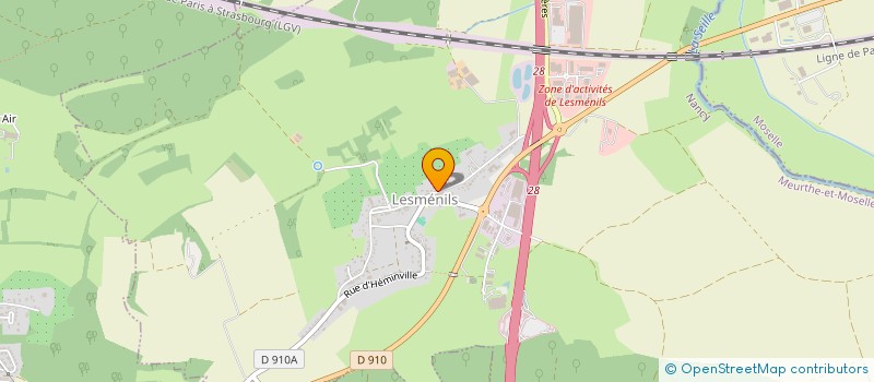 localisation de l'entreprise TEAM 218 MX RACING  LESMENILS