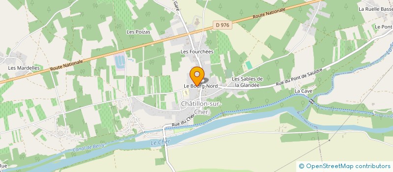 localisation de l'entreprise TEAM 2L COMPETITION  CHATILLON-SUR-CHER