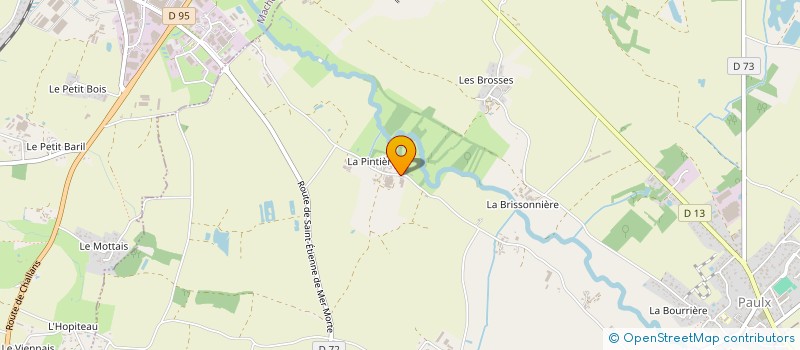 localisation de l'entreprise TEAM 2MG BMX  PAULX