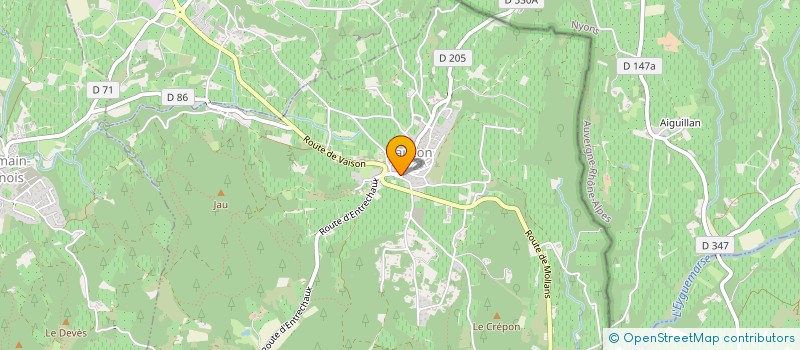 localisation de l'entreprise TEAM 2N  FAUCON