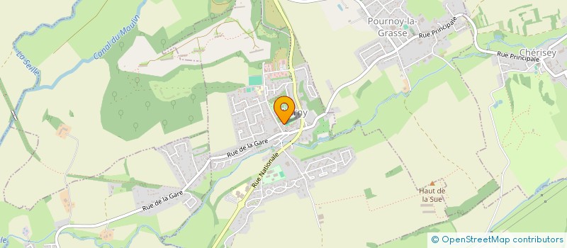 localisation de l'entreprise TEAM 4 TEAM  JOUY-AUX-ARCHES