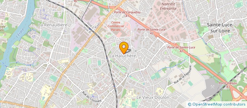 localisation de l'entreprise TEAM 443 à NANTES