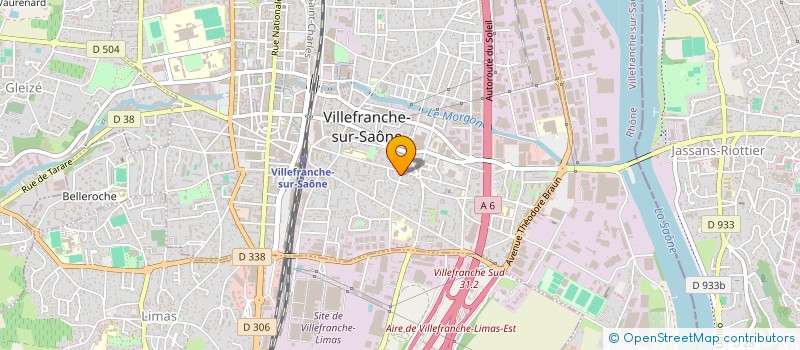 localisation de l'entreprise TEAM 444 à VILLEFRANCHE-SUR-SAONE