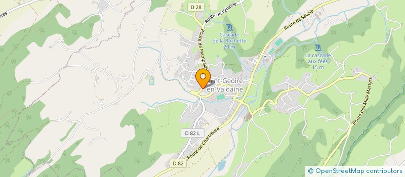 localisation de l'entreprise TEAM 4S  SAINT-GEOIRE-EN-VALDAINE