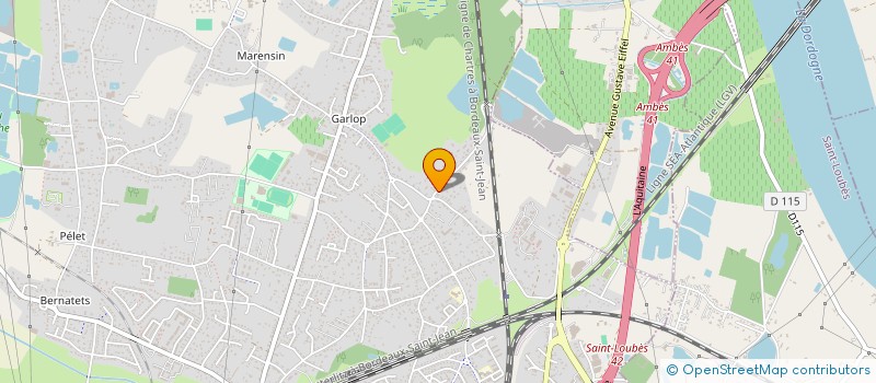 localisation de l'entreprise TEAM 5  AMBARES-ET-LAGRAVE