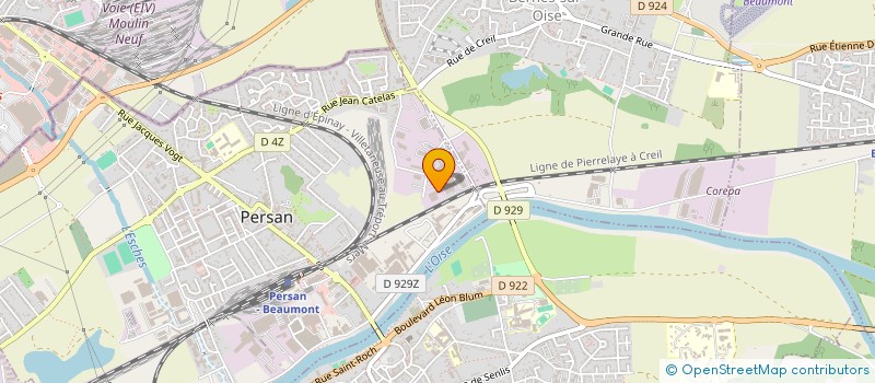 localisation de l'entreprise TEAM 60 à PERSAN