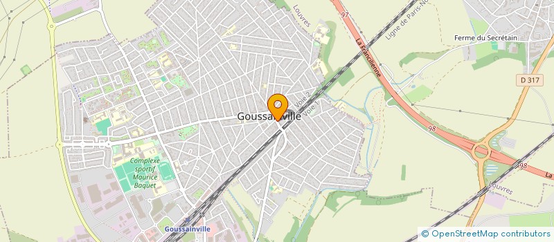 localisation de l'entreprise TEAM à GOUSSAINVILLE