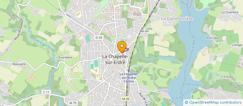 localisation de l'entreprise TEAM  LA CHAPELLE-SUR-ERDRE
