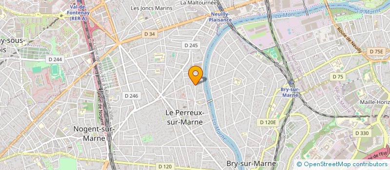 localisation de l'entreprise TEAM 911 à LE PERREUX-SUR-MARNE