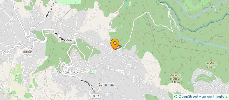 localisation de l'entreprise TEAM  MONTAUROUX