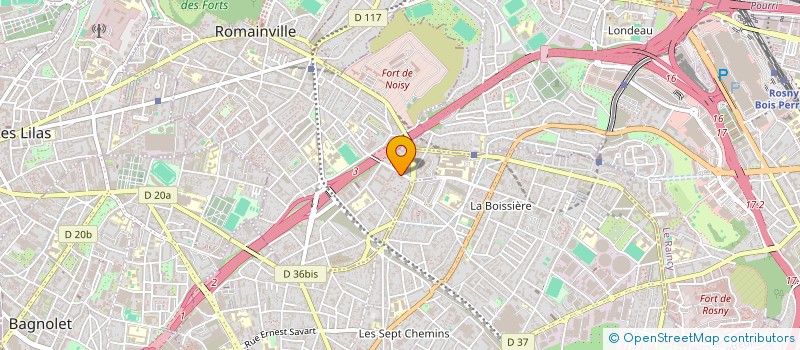 localisation de l'entreprise TEAM  ROMAINVILLE