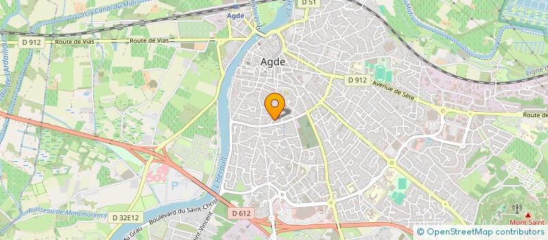 localisation de l'entreprise TEAM  AGDE