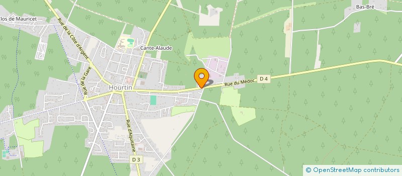 localisation de l'entreprise TEAM A DONF MEDOC  HOURTIN