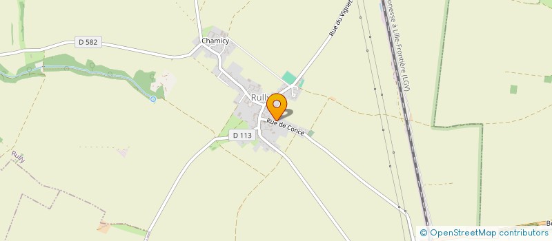 localisation de l'entreprise TEAM A.N. SPORTS  RULLY