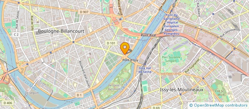 localisation de l'entreprise TEAM ACTIVE GRAND OUEST à BOULOGNE-BILLANCOURT
