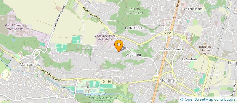 localisation de l'entreprise TEAM ADRENALINE  MONTLHERY