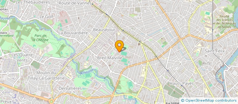 localisation de l'entreprise TEAM AFRICA à NANTES