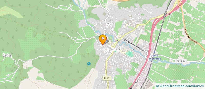 localisation de l'entreprise TEAM AGT RACING  CUERS