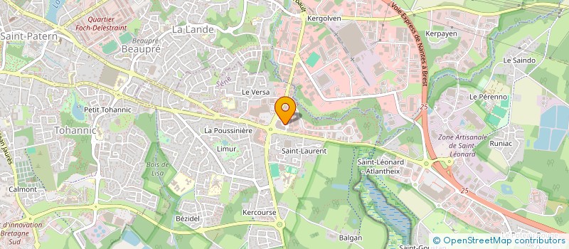 localisation de l'entreprise TEAM ALLROADS 56  SENE