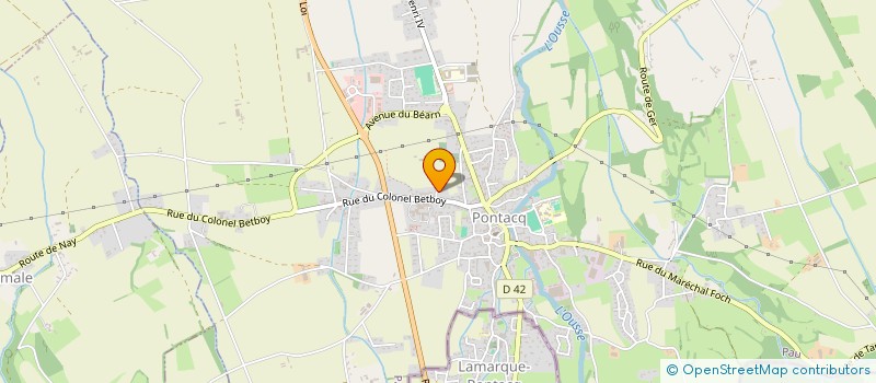 localisation de l'entreprise TEAM ALPINE RAID  PONTACQ