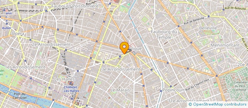 localisation de l'entreprise TEAM ALYS à PARIS