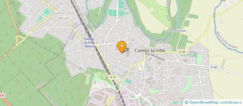 localisation de l'entreprise TEAM AMICALE CYCLISTE à COMBS-LA-VILLE