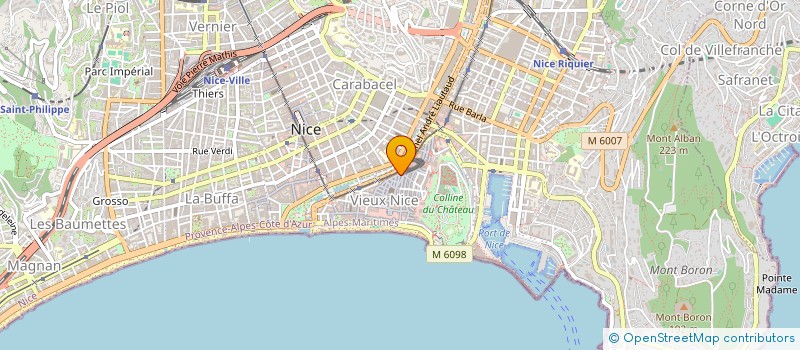 localisation de l'entreprise TEAM ANTOINE GENOVESE à NICE
