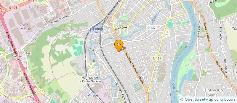 localisation de l'entreprise TEAM ARLEQUIN à CORBEIL-ESSONNES