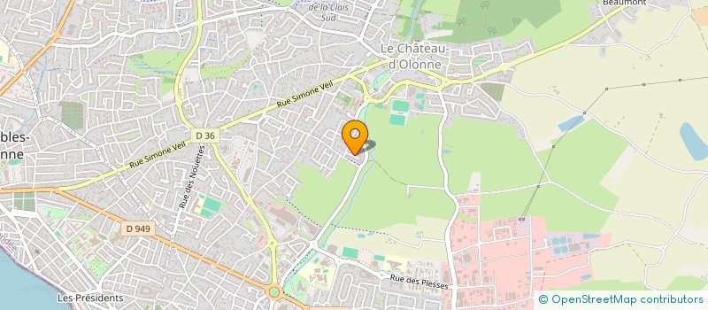 localisation de l'entreprise TEAM ARM à LES SABLES D'OLONNE