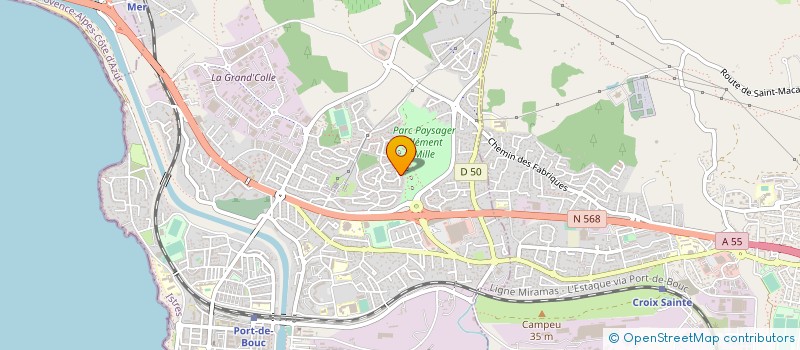 localisation de l'entreprise TEAM ASSOCIATION  PORT-DE-BOUC