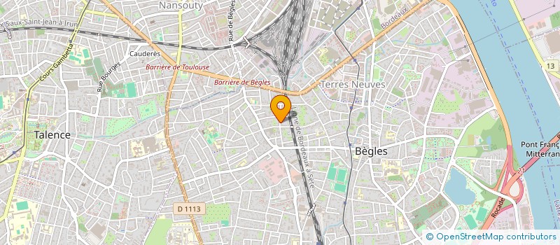 localisation de l'entreprise TEAM AUTO 33 à BEGLES