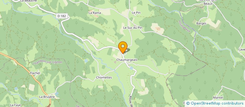 localisation de l'entreprise TEAM AUTO SPORT DU HAUT LIGNON à TENCE