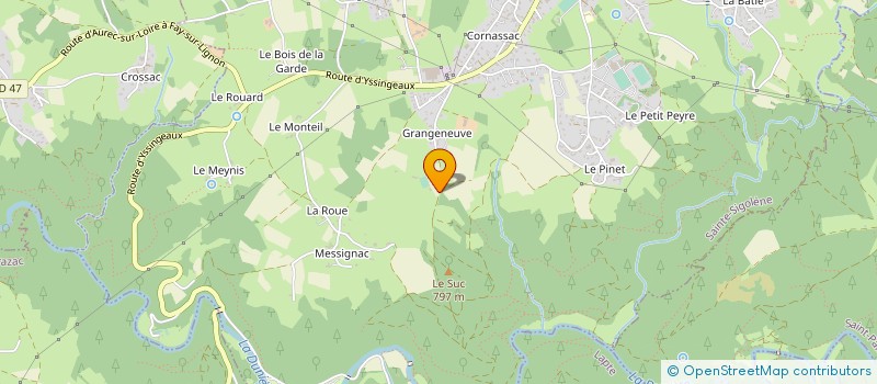 localisation de l'entreprise TEAM B'COMP à SAINTE-SIGOLENE