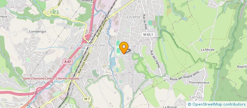 localisation de l'entreprise TEAM B&O  LORETTE