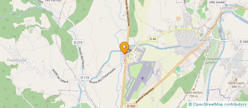 localisation de l'entreprise TEAM B2R  TALLARD