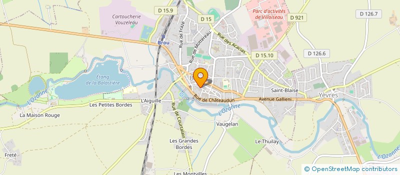 localisation de l'entreprise TEAM BAIRE PECHE BROU à BROU